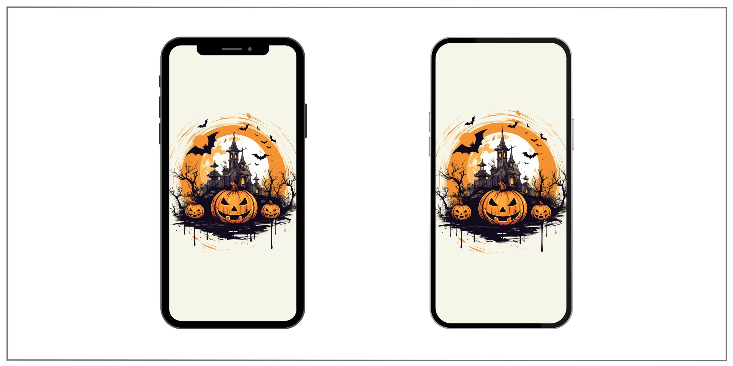 Minimal Halloween wallpaper