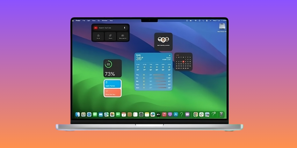 How to add or remove widgets from Home Screen on macOS Sonoma