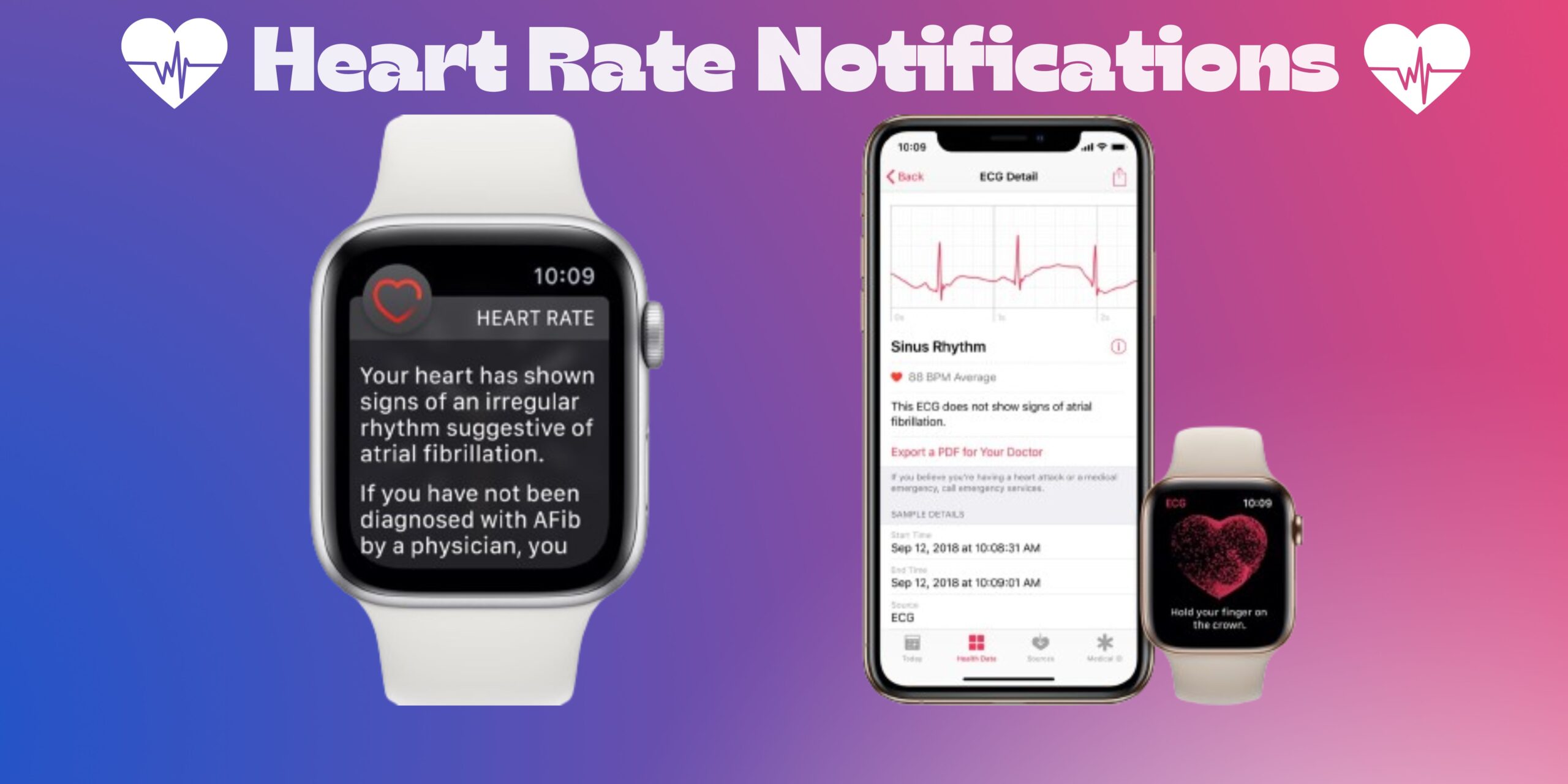 How to set up Heart Rate notifications on Apple Watch