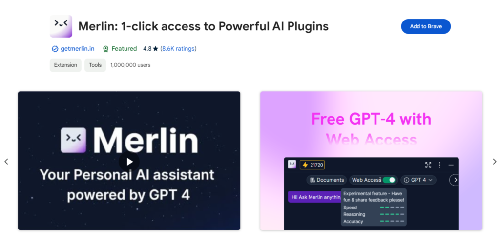 Merlin - Best ChatGPT Chrome extensions