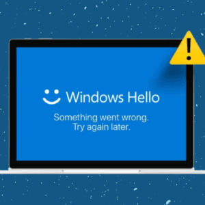 How to fix Windows Hello Something went wrong error