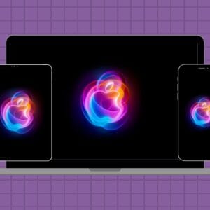 Download Apple It's Glowtime event wallpapers