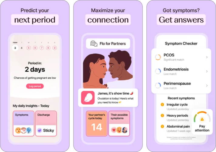 Flo Personalized menstrual cycle tracking