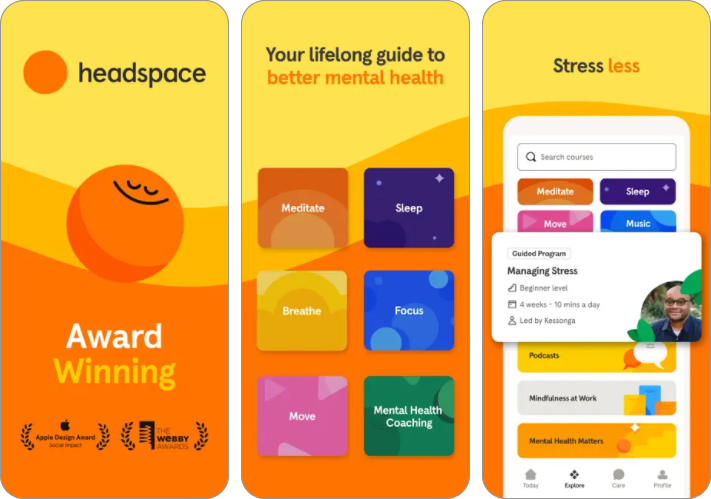 Headspace Mindfulness and meditation