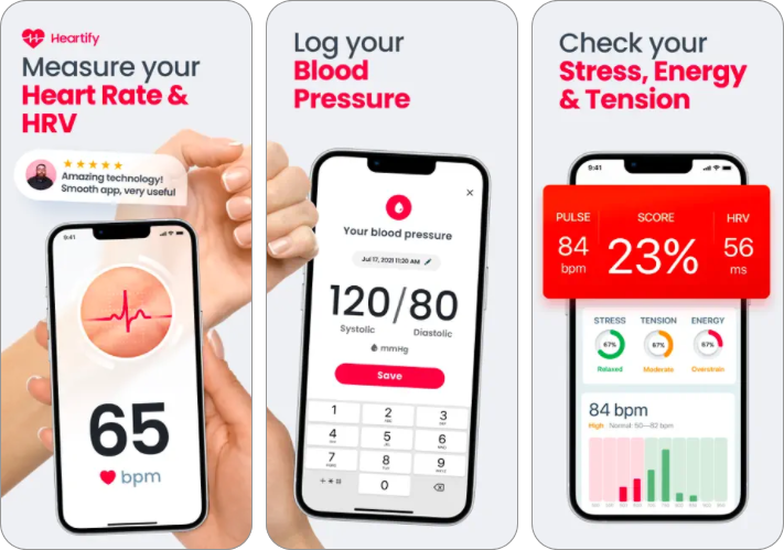 Heartify Comprehensive heart health tracking