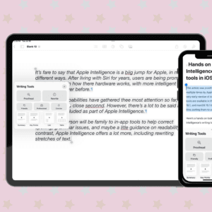 How to use Apple Intelligence writing tools on iPhone or iPad